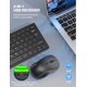 thumbnail image 3 of TECKNET Wireless Keyboard and  Combo, Mini Cordless Computer Keyboard and  Set 2.4GHz, Silent Adjustable 1600 DPI, Quiet Click, Lag-Free for Computer, Laptop, PC, Windows, , Chrome OS, 3 of 8