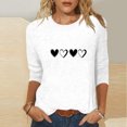 thumbnail image 2 of Mingw Womens M Crewneck Graphic Long Sleeve Oversized Pullover Tops Casual Fall Outfits, 2 of 4
