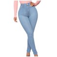 thumbnail image 2 of Aoochasliy Womens Pants Skinny Jeans Plus Size Fall Fashion Casual Pencil Pants, 2 of 5