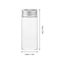 thumbnail image 4 of 24 Uds. Tubos de ensayo de vidrio, viales pequeños, tubos de ensayo con tapa sellada, tubos de ensayo planos a prueba de fugas, 30ml, 4 of 8