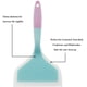thumbnail image 4 of Suministros de herramientas de barra de cocina Silicone Spatula Pancake Shovel Wide Turner Nonstick Fried Shovel Flexible Turner for Omelette, Pancake, Fish, Tamagoyaki Cooking, Blue Zhivalor WMZL-805-1, 4 of 4