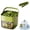 Green, variant on ivyever Ice Cube Tray with Lid and Bin, Press Type Ice System, Press Ice Cube Maker, Handled Press-type Ice Cube Tray, Silicone Freezer Tray, Mini Ice Cube Trays for Water Bottle