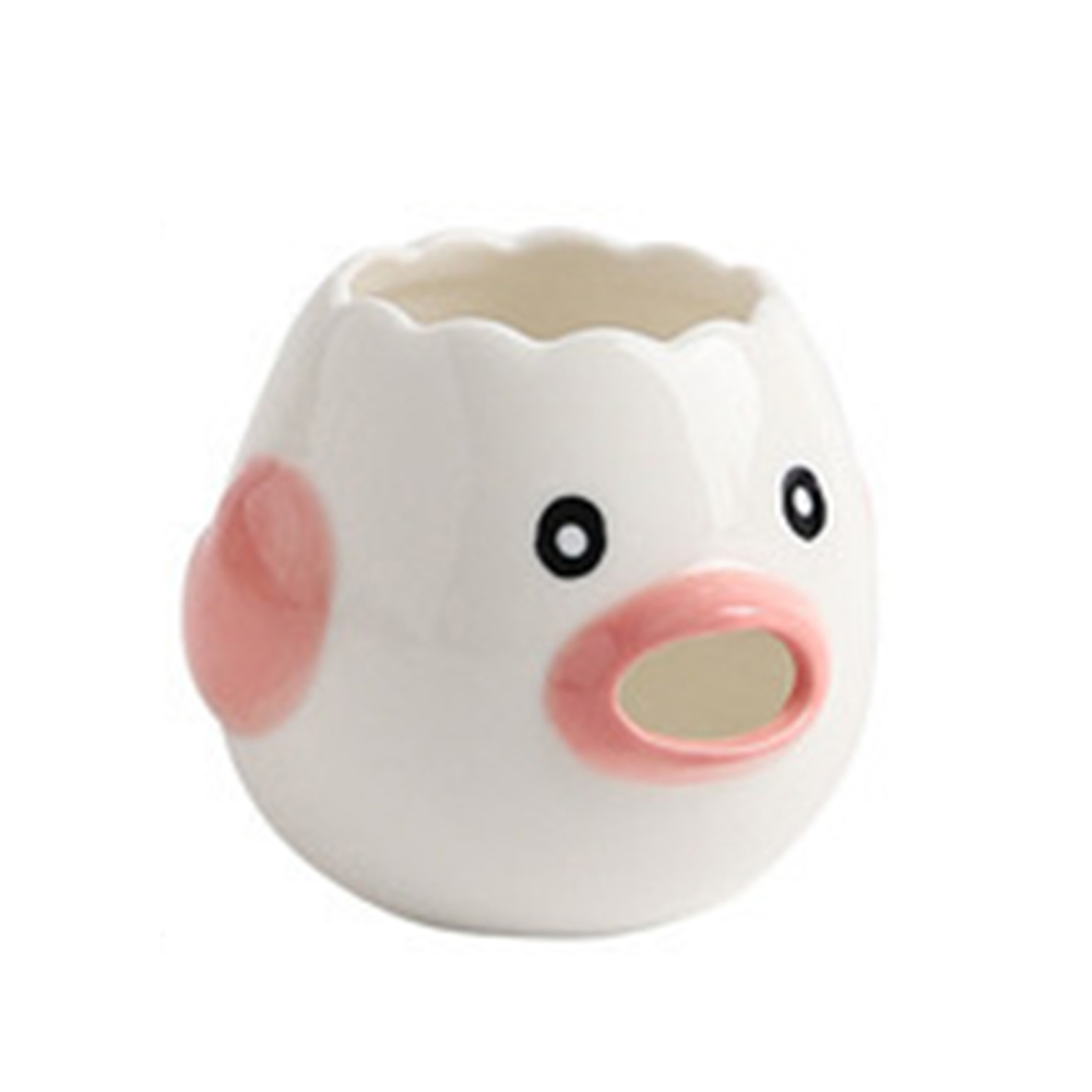 Ceramic Egg Separator Egg Yolk and White Separator Easy to Clean Food
