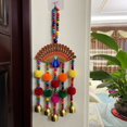 thumbnail image 2 of Bamboo Wall Hanging Handmade Woven Tapestry Ethnic Style Decor For Living Room Office Restaurant Entryway, 2 of 6