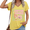 2-Yellow, variant on UNISHE Women's Reading Is My Jam V-Neck Short Sleeve T-Shirt Strawberry Book Lover Graphic Tee S-5XL Blue