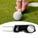thumbnail image 2 of Herramienta de Divot de Golf Cola Acero Inoxidable Plegable Negro, 2 of 8