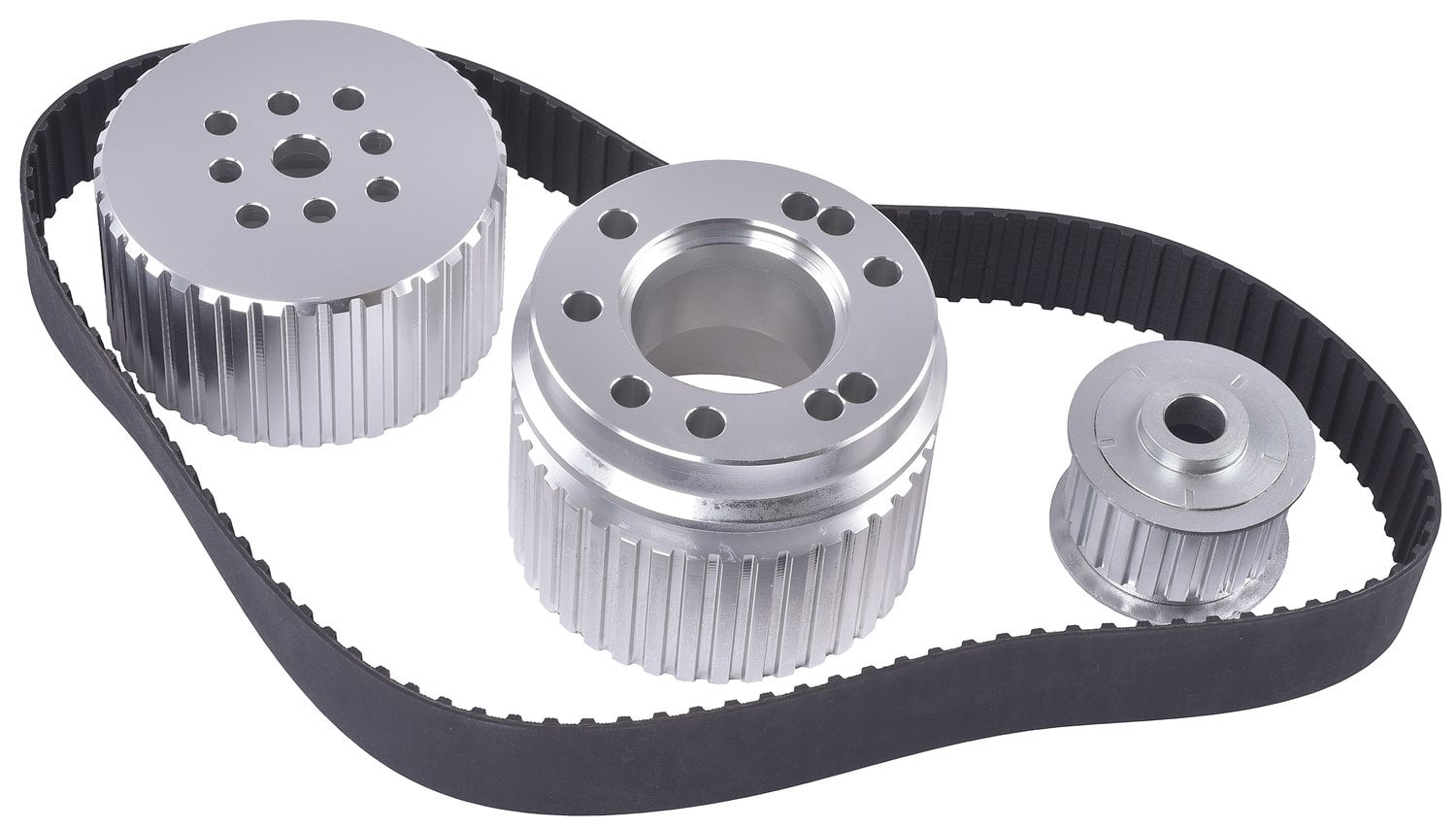 JEGS 10186 Gilmer Drive Pulley Kit for Big Block Chevy