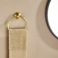thumbnail image 3 of ABCISI Brass Towel Ring, Antique Hand Towel Holder, Flexibly Rotated by 180 °, Sturdy Bathroom Towel Rack Hanger,  Hardware Towel Ring Tissue Roll, Wall Mounted Retro Accessories, 3 of 15