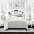 thumbnail image 2 of Basic Ticking Stripes Linen Duvet Cover Set Full, 2 of 5
