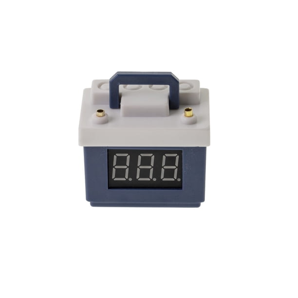 Control remoto Decoraciones de alarma de batería de bajo voltaje Reemplace la composición de la simulación de pieza Modelo de actualización de vehículos Repuestos Montaje de automóvil azul 1/10 1/8 Eigraketly FN001155-01