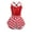 Red, variant on Girls Candy Cane Stripe Sequin Leotard Gymnastics Dance Figure Skating Performance Christmas Clothes Green 6