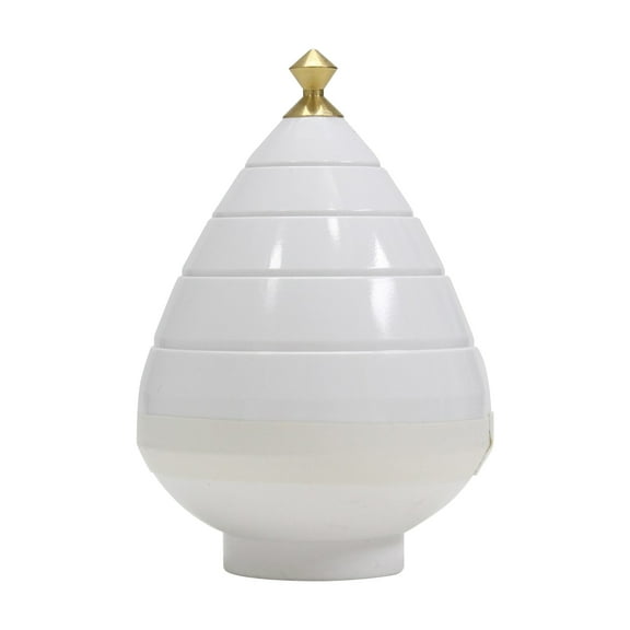 Spintastics Spintop Trompo Grande, Fixed Tip, White