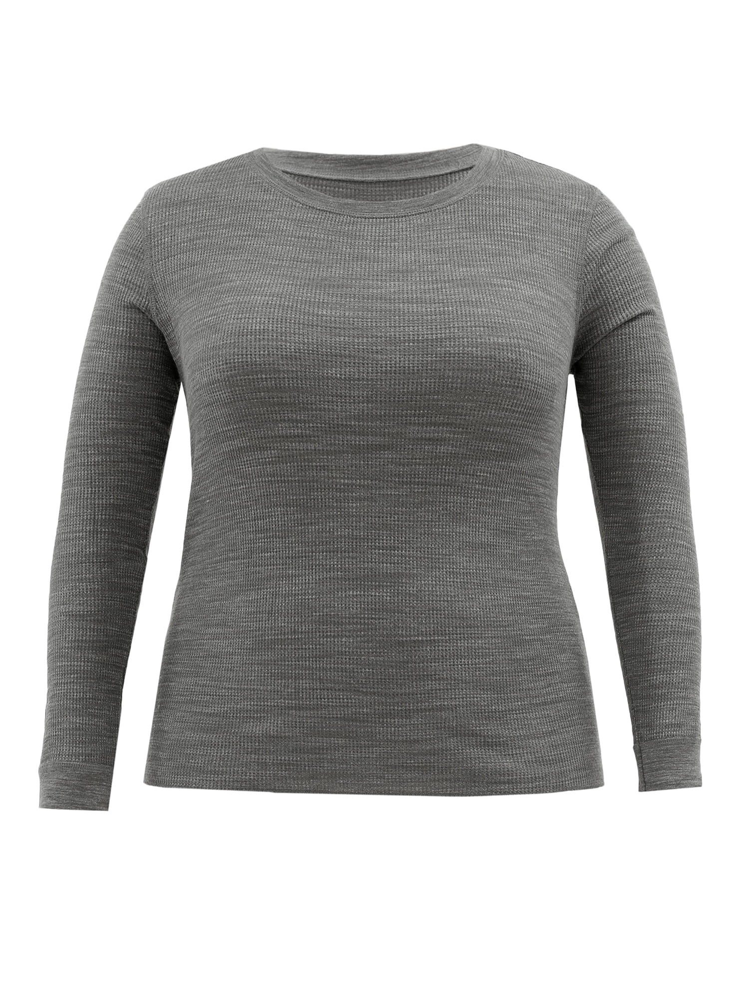 Fruit of the Loom Women's Eversoft Waffle Thermal Long Underwear Top