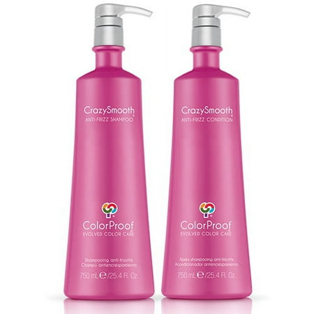 ColorProof CrazySmooth Anti-Frizz Shampoo And Conditoner 25.4 oz