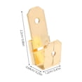 thumbnail image 2 of Raindrops 25pcs Copper Spade Connector Kit for Efficient Wire Connections, 2 of 6