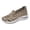 Brown, variant on Orthopedic Sandals for Women Arch Support Walking Shoes for Women Knit Upper Embroidery on Womens Platform Sneakers Soft Hands Free Womens Mary Jane Shoes Pull-On Shoes