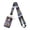 35, variant on Unconventional Skull Crow Keychain Lanyard Heavy Duty Plastic Case For Student Badge Transport Card Organization
