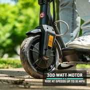 GOTRAX Fusion Adults Electric Scooter, 8.5 Honeycomb Tire, Max 14/16 Mile Range, Max 15.5/18 MPH Speed Powered By 300W Motor, With Cruise Control Foldable Electric Scooter For Adult
