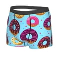 thumbnail image 2 of Wukai Donuts Print Men’s Underwear Breathable Boxer Briefs,&nbsp;Moisture Wicking & Breathable-Small, 2 of 7