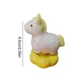 thumbnail image 2 of Cheapark Ceramic Horse Figurine Small Rotating Display Piece Crystal Glaze Decor for Home Desktop Gift Daily Decoration, 2 of 6