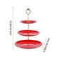 thumbnail image 3 of Uuiauoio Cupcake Stand Dessert Stand Tiered Serving Trays , 3 Tiers Cake Stand Party Serving Trays Fruit Pastry Holders for Wedding and Party, 3 of 6