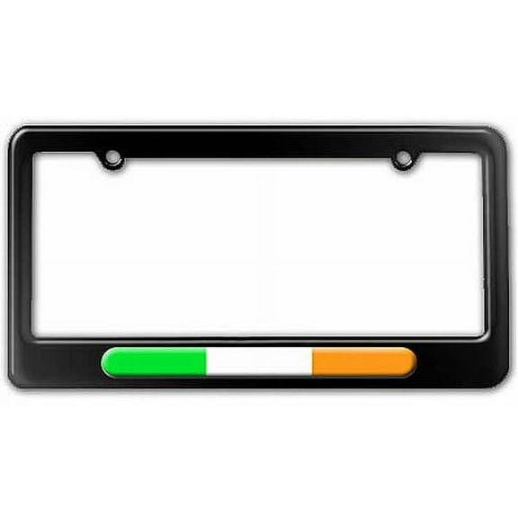Irish Flag, Ireland License Plate Tag Frame, Multiple Colors