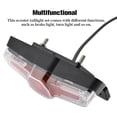 thumbnail image 2 of VONKY Taillight Set Scooter Supplies Bike Headlight Multifunctional Handily Install Professional Brake Lamp Compact Size Front Horn, 2 of 6