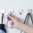 thumbnail image 5 of Gancho autoadhesivo para colgar en la pared, fuerte, de acero inoxidable, sin perforaciones, caja de almacenamiento para cocina y baño, 5 of 5