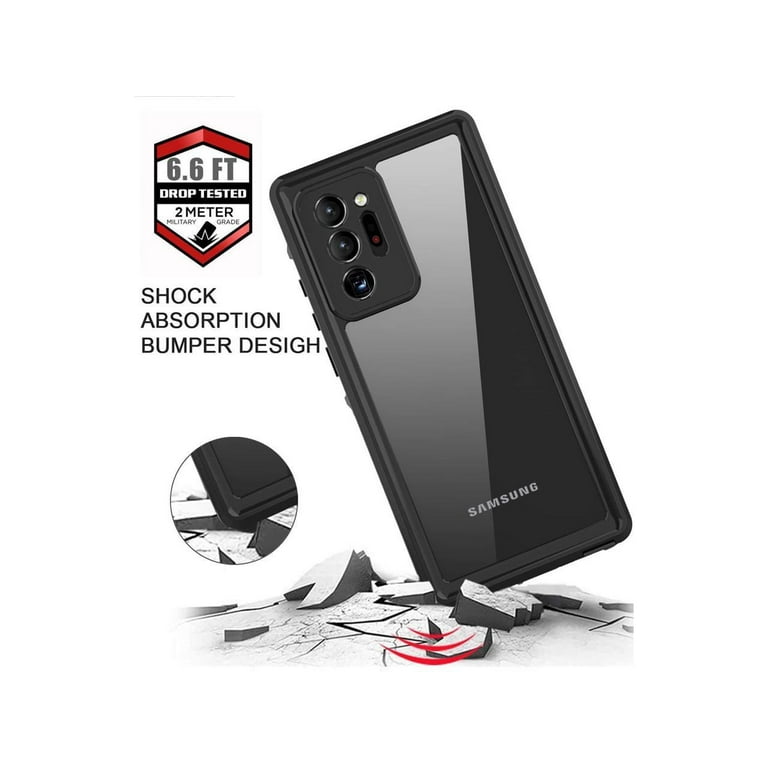 For Samsung Galaxy Note 20 Ultra Case, Waterproof Shockproof