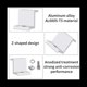 thumbnail image 3 of Kit de Abrazadera de Extremo de Soporte de MóDulo Solar de 4 Piezas, Soportes de Abrazadera de Borde de Panel Solar, Panel Solar Ajustable de Abrazadera de Extremo Solar, 30 Mm, 3 of 5