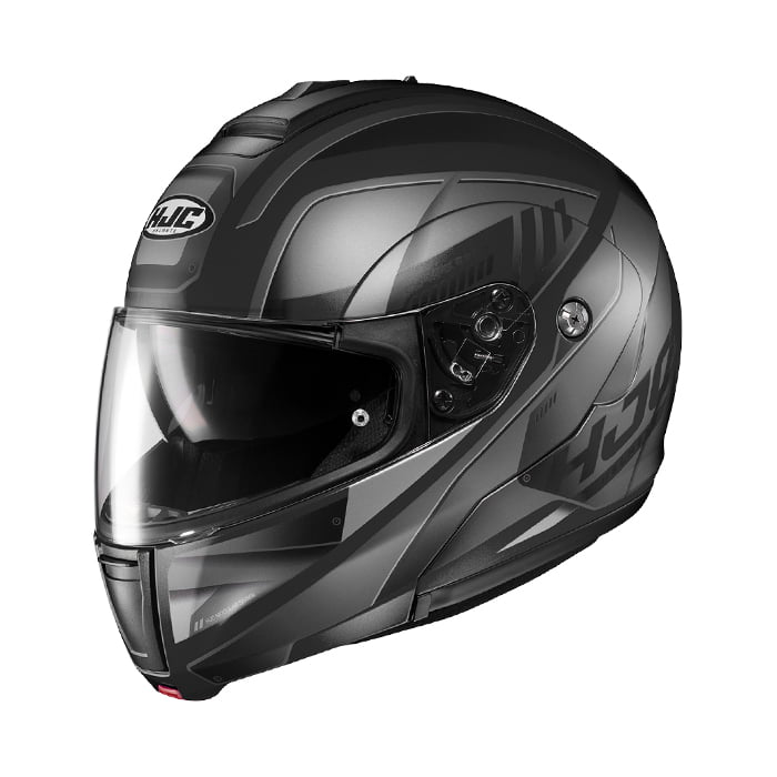 HJC CL-MAX3 Gallant Snowmobile Helmet Gray XL Extra Large Modular Sunscreen 