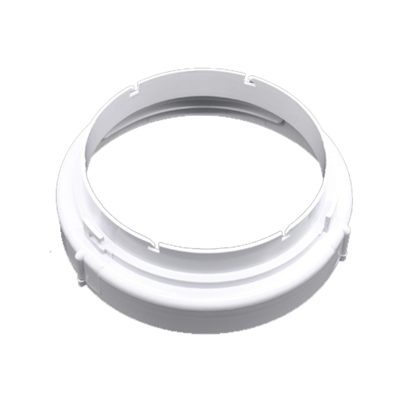 Universal Air Conditioner Exhaust Hose Adapter for Efficient System Connection – Seals for Smart Home Vent Connector and AC Accessories on Seals1 Platform, 5.91 inch, White