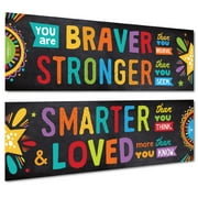 Sproutbrite Classroom Banner Decorations - Motivational & Inspirational Growth Mindset for Teachers and Students?