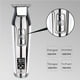 thumbnail image 5 of Naiovety Recortadora de cabello recargable USB para hombres, niños, familia Electrodomésticos plata Naiovety HA024877-02, 5 of 6