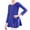 Blue, variant on ZACPNCV Long Sleeve Black Leotard for Girls Gymnastics Leotards Toddler Dance Ballet Bodysuit Blue 4-5 Years