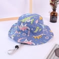 thumbnail image 2 of JAJAHO Kids Sun Hat UPF 50+ Toddler Summer Bucket Hat Outdoor Fishing Beach Floppy Cap For Boys Girls 6M-10Y, 2 of 2