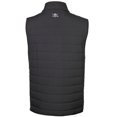 thumbnail image 2 of Men's Golf Vest - Full Zip  (Grey/Black), 2 of 2