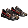 thumbnail image 6 of Back The Red Firefighter Shoes Women's Fashion Sneakers Tennis Running Shoes for Men Women Black Size 8.5, 6 of 7