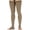Khaki, variant on for Men Open Toe Thigh Highs w/Dot Band 15-20 mmHg