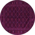 thumbnail image 1 of Ahgly Company Indoor Round Southwestern Pink Country Area Rugs, 7' Round, 1 of 4