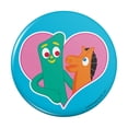thumbnail image 1 of Gumby Pokey BFFs Best Friends Forever Pinback Button Pin, 1 of 5