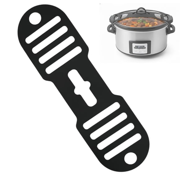 Correa de cierre de tapa de silicona para olla de cocción lenta Crockpot de 6/7/8 cuartos