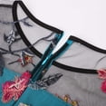 thumbnail image 4 of WILLELBEST Robe Jaune Pastel 2024 Col Rond Taille Brodée Vintage, 4 of 5