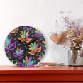 thumbnail image 2 of 10 Inch Mardi Gras Wall Clock, Silent Non Ticking Battery Operated Round Clock for Kitchen Office School Home Decorative, 2 of 7