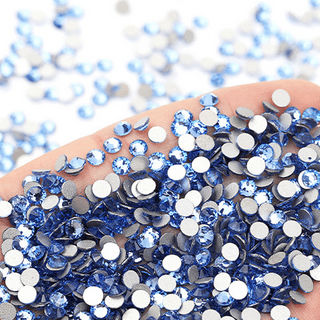 Exclusive BEADED Shades of Blue, Colorful, Hot-fix Rhinestone Sheet –  PatchPartyClub