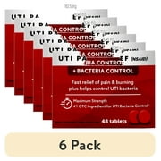 (6 pack) Cystex Urinary Pain Relief Tablets 48 Tablets Each