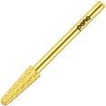 thumbnail image 4 of PANA Professional 3/32" Cone Shape Nail Carbide Bit - Nail Drill Bit For Manicure Dremel Machine- Gold, Coarse Grit, 4 of 7