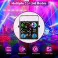 thumbnail image 3 of Stage Light Disco Light,5 in 1 LED Effect Light with Magic Ball,LED Pattern Strobe Lights with UV Effect,Sound Activated DJ Lights for Wedding,Church,Christmas,Halloween, 3 of 12