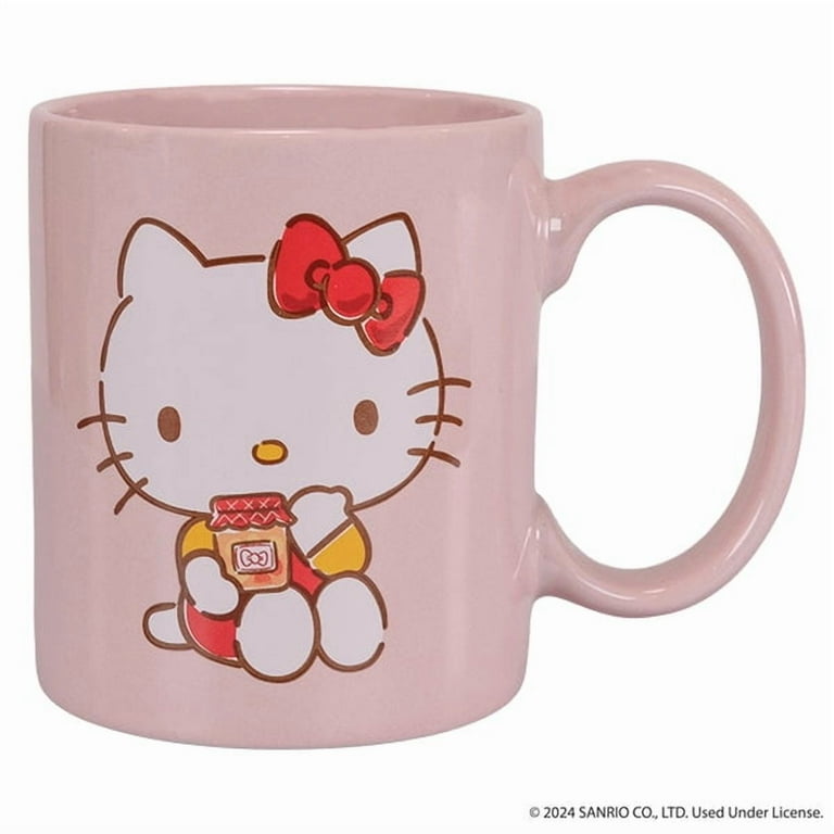 Uncanny Brands Hello Kitty Coffee Maker Gift Set, Single-Serve, 2