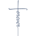 thumbnail image 1 of Forever Cross - Metal Wall Art, 1 of 1